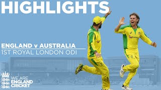 England v Australia Highlights  Billings Hits Maiden Ton In Tense Chase  1st Royal London ODI 2020 [upl. by Reece]