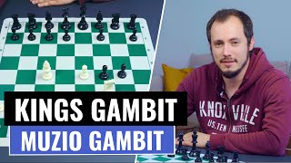 Muzio Gambit  Mainlines Plans amp Strategies  King’s Gambit Accepted  Chess Openings [upl. by Llerrahs]