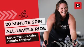 Free 20 Minute Spinning Workout  Spin to Begin Beginner Spin Class [upl. by Nwahsaj15]