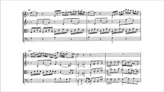 Wolfgang Amadeus Mozart  String Quartet No 15 K 421 With score [upl. by Nihsfa]