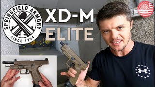 Springfield XDm Elite Review Springfield XDm 9mm [upl. by Aneeuq]